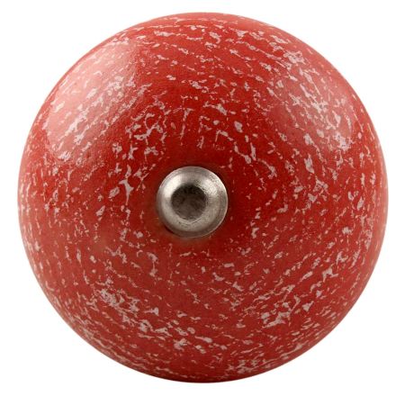 Red Ceramic Floral Wine Stopper